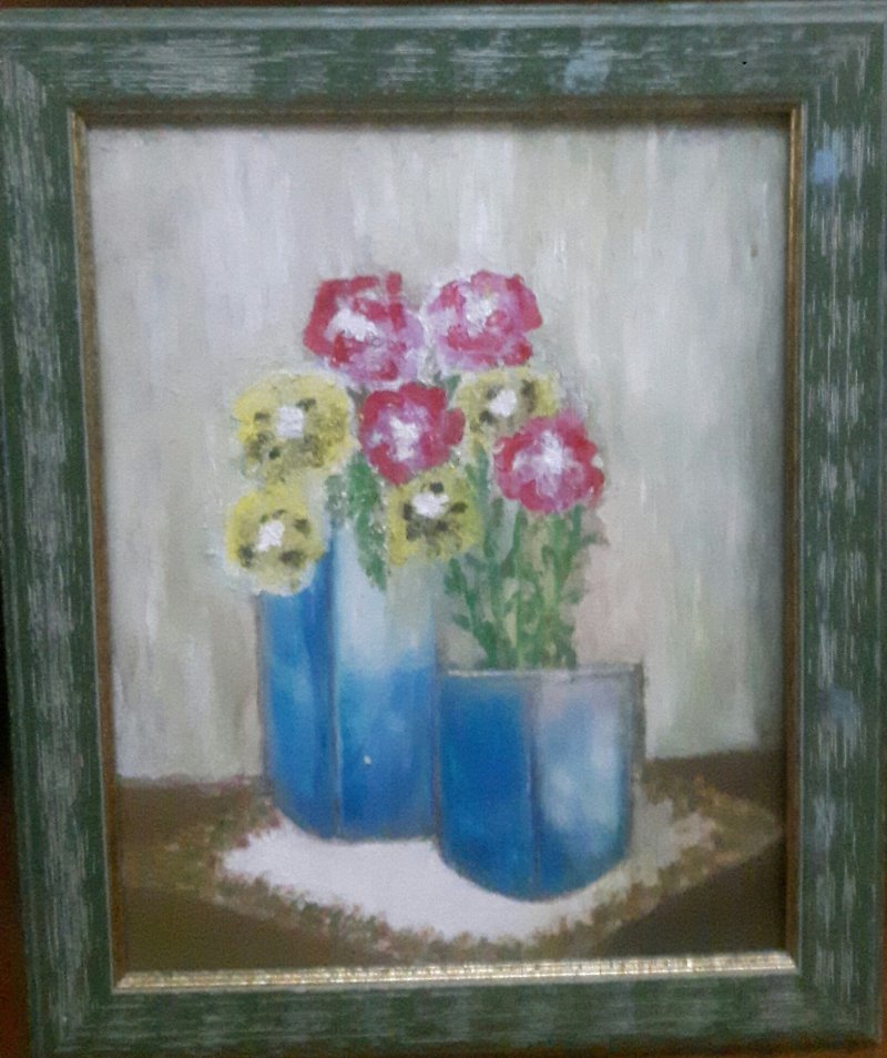 Flowers in a vase