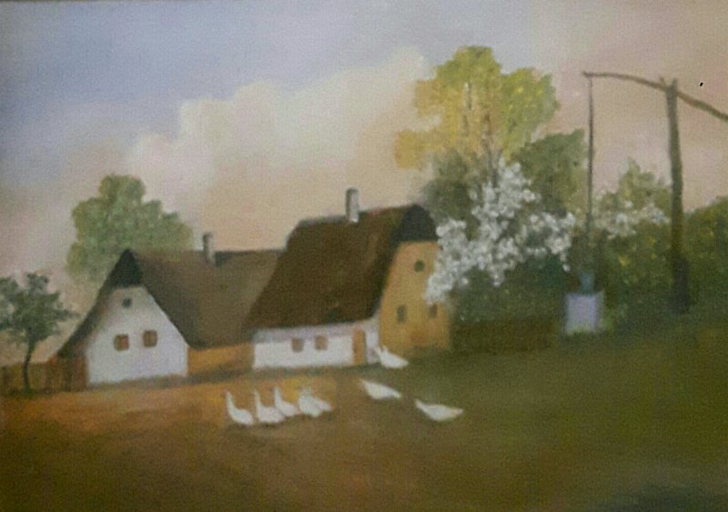 Farm, Painting Markovic Branka