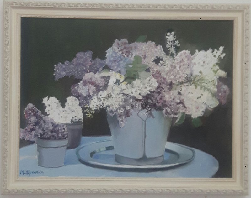 Lilacs, Painting Markovic Branka