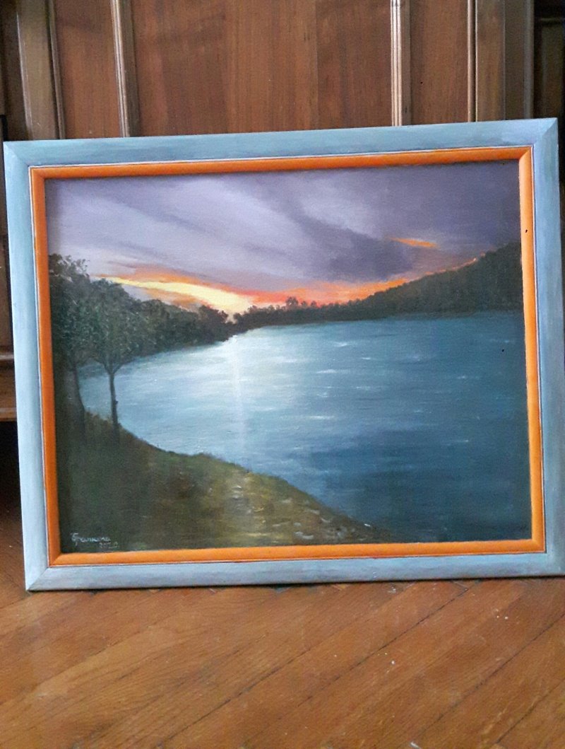 Landscape, Painting Markovic Branka