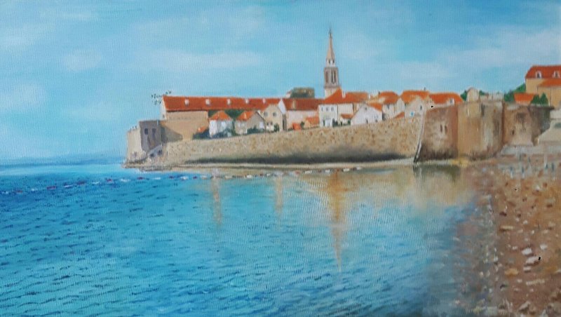 Budva stari grad, Slika Markovic Branka