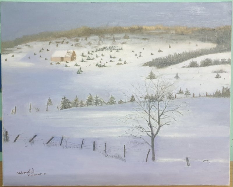 Zlatibor winter 1, Painting Markovic Branka