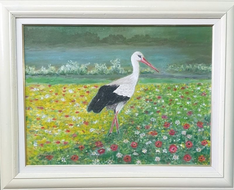 Stork, Painting Markovic Branka