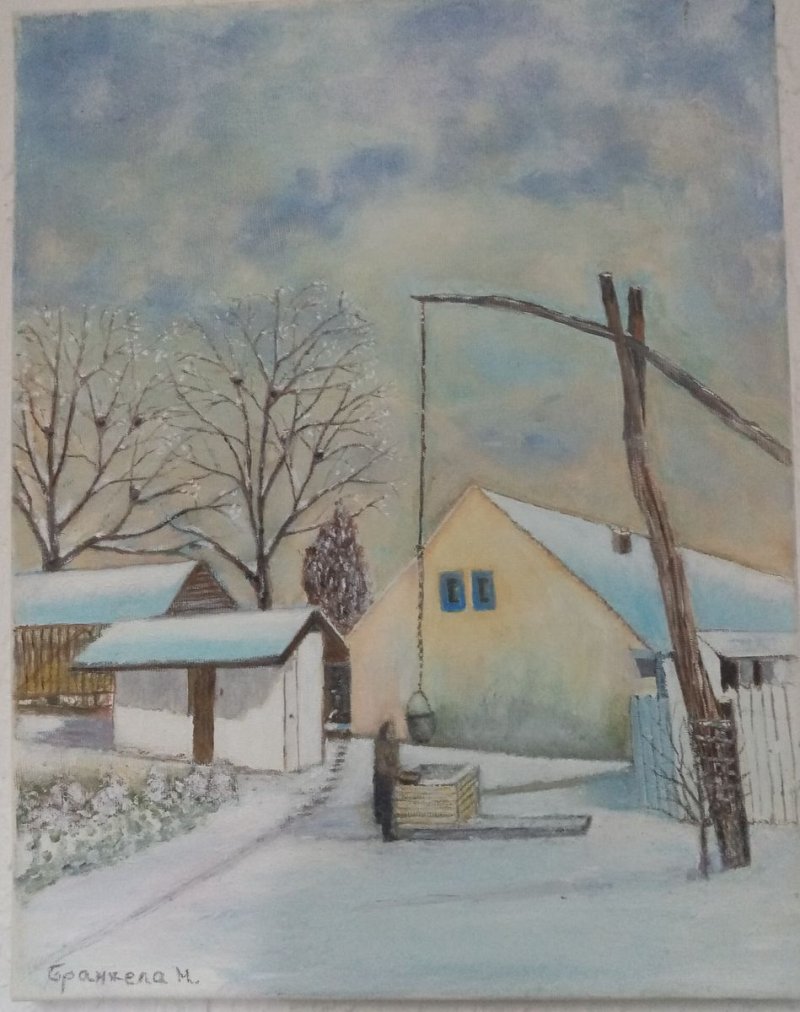 Winter, Painting Markovic Branka