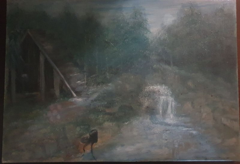The lost boot, Painting Markovic Branka