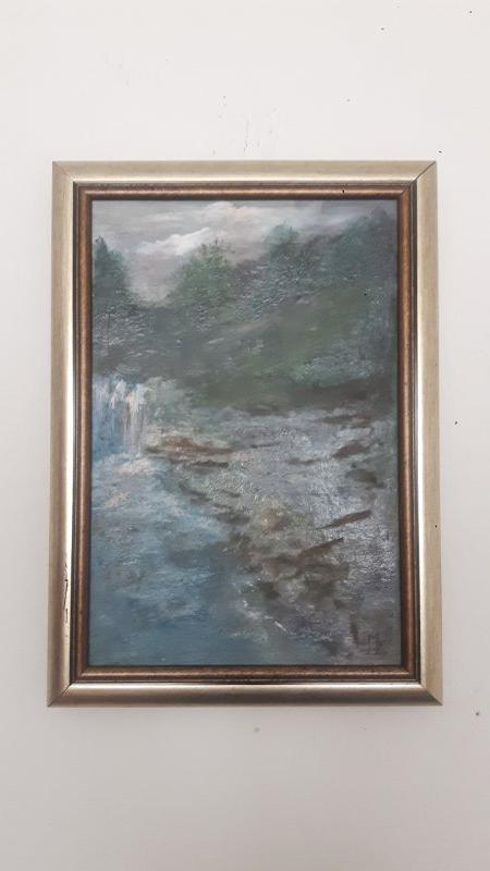 Waterfall, Painting Markovic Branka