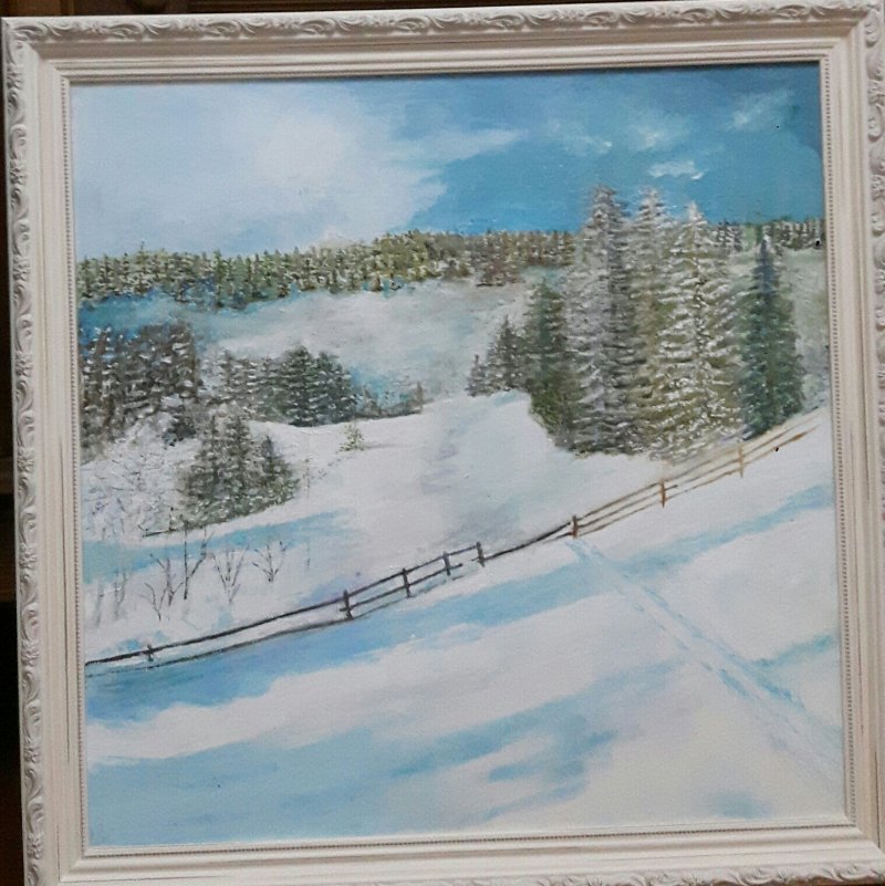Winter, Painting Markovic Branka