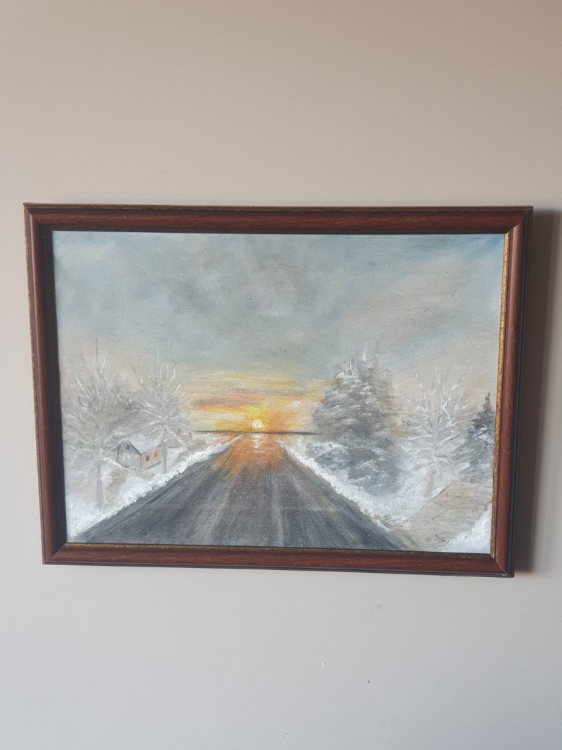Winter, Painting Markovic Branka