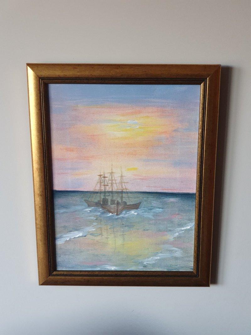 sea, Painting Markovic Branka