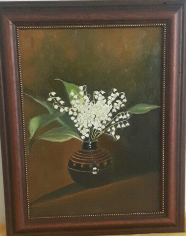 Lily of the valley in a vase
