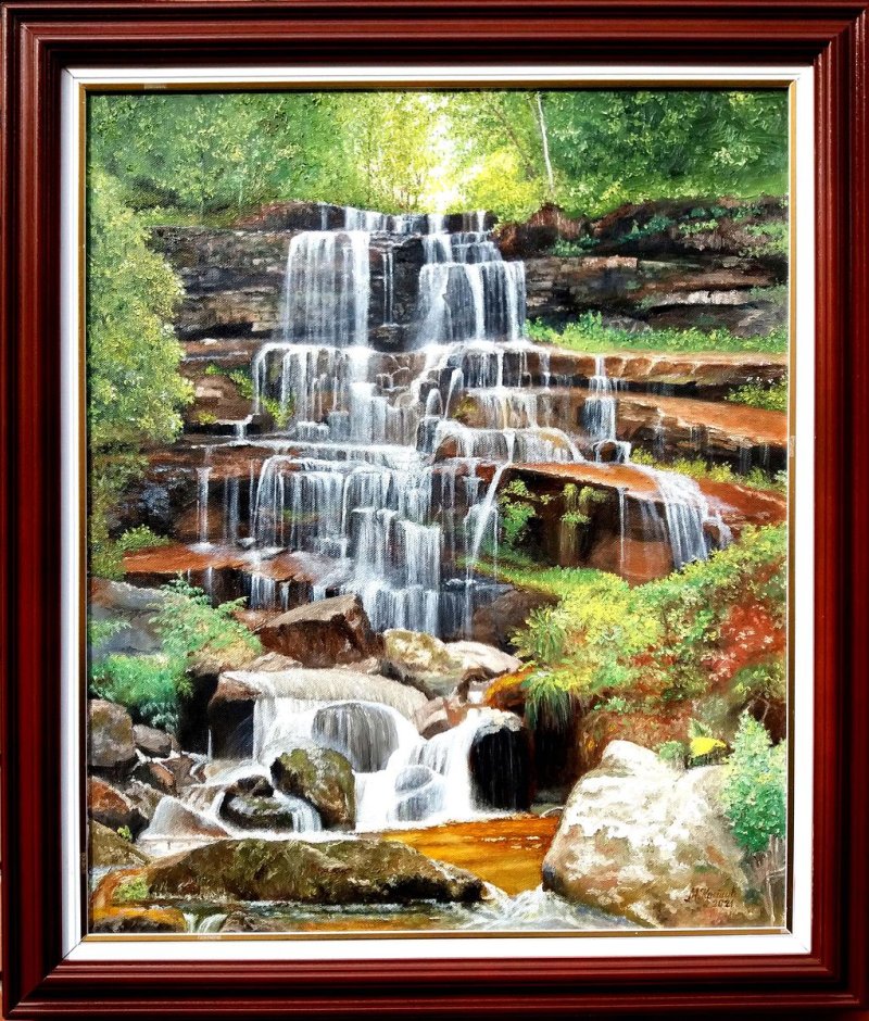 Old mountain beauties 2, Painting Kostić Miomir