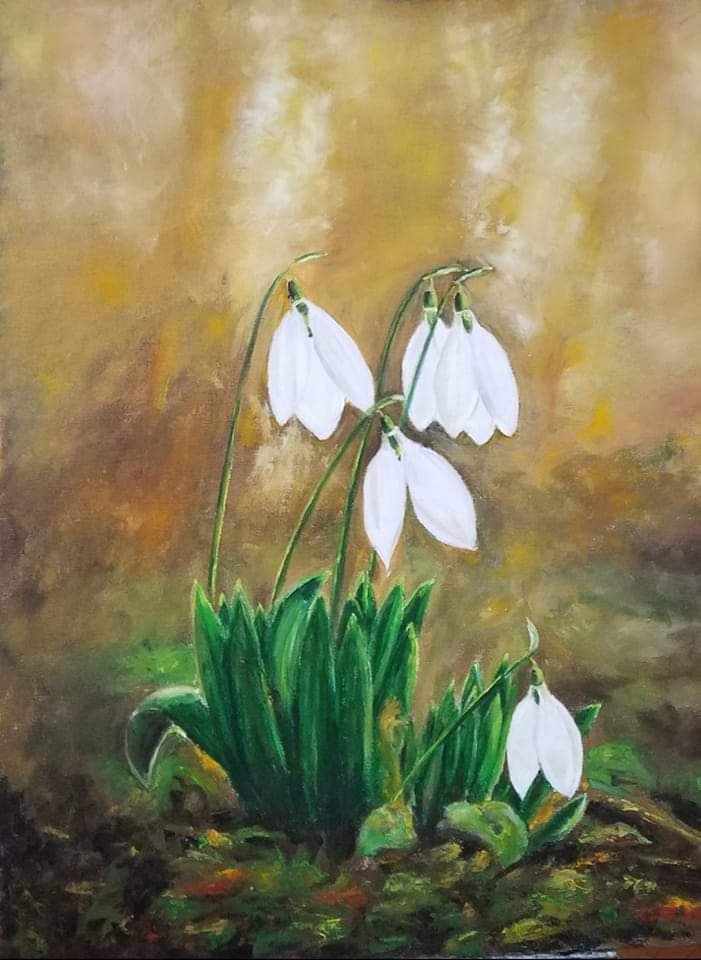 Vijesnik proljeca, Painting Nogo Mira