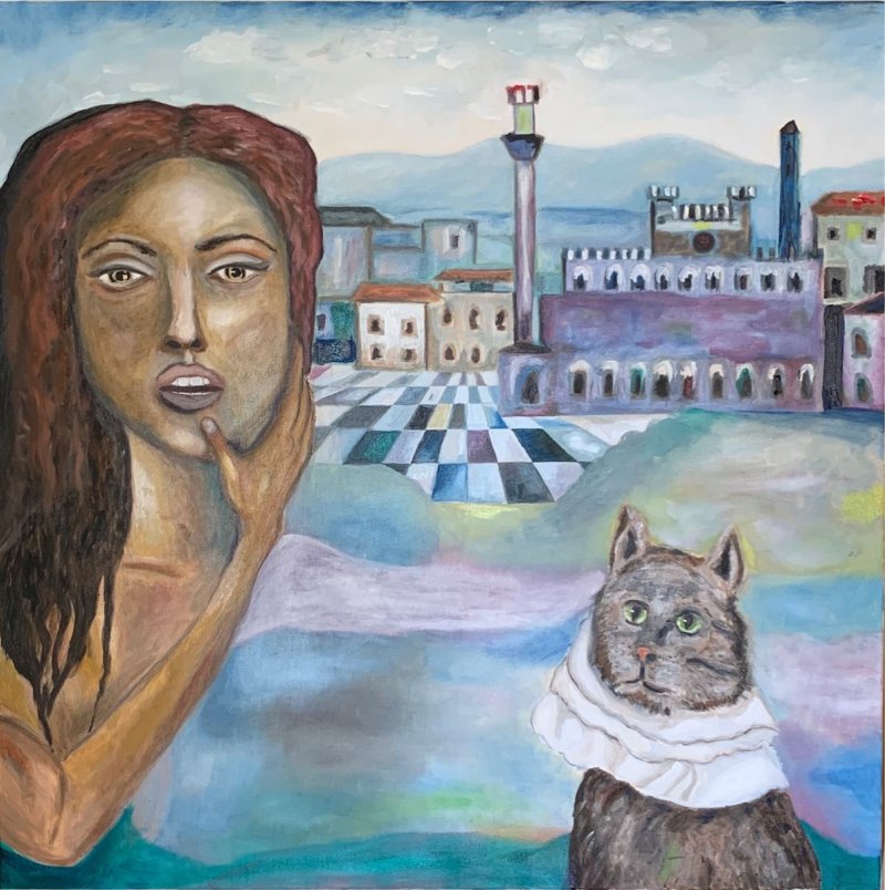 Siena, Painting Popović Milena