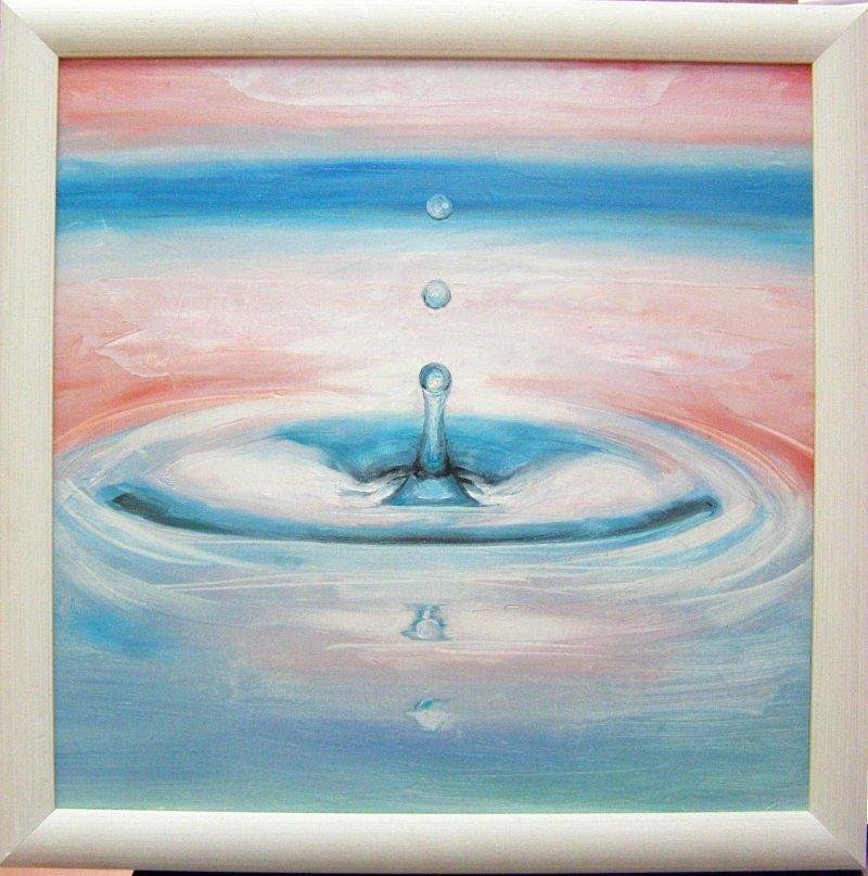 Drops 2, Painting Dubajić Snežana