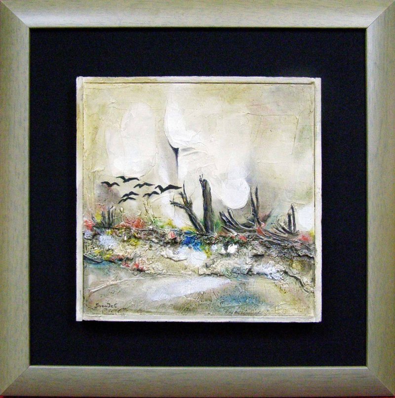 Swamp, Painting Dubajić Snežana