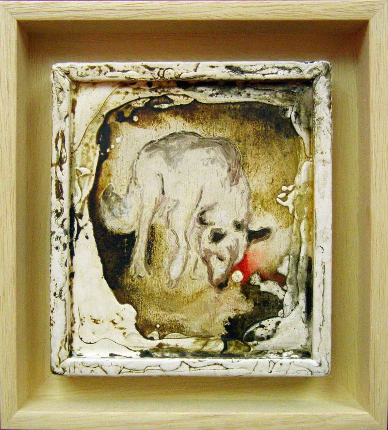 Dog 2, Painting Dubajić Snežana