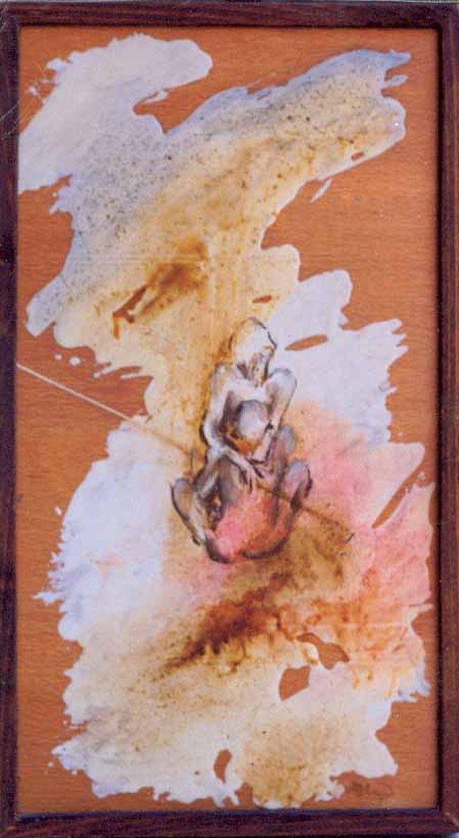 Connection 2, Painting Dubajić Snežana