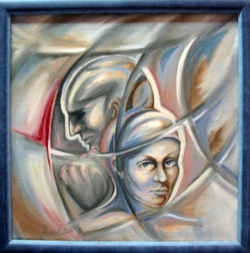 The difference, Painting Dubajić Snežana