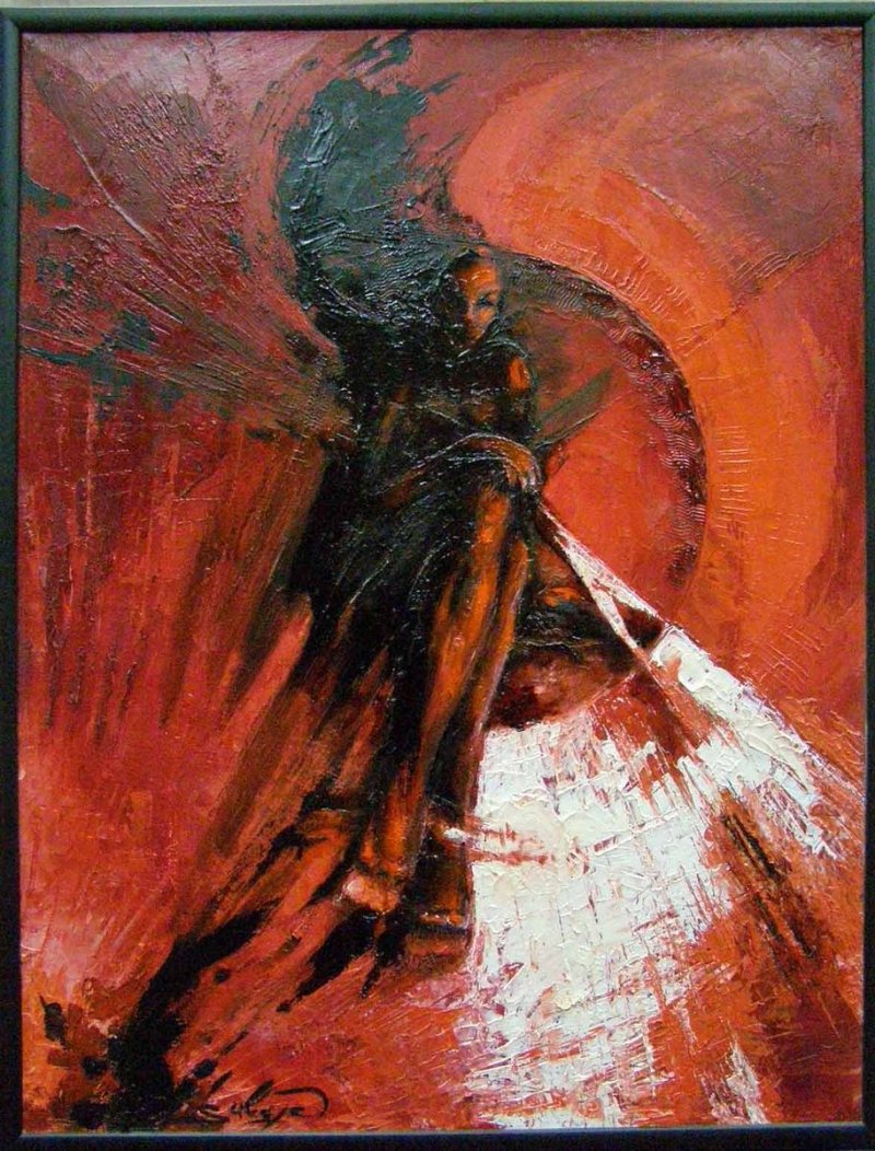 Red start, Painting Dubajić Snežana