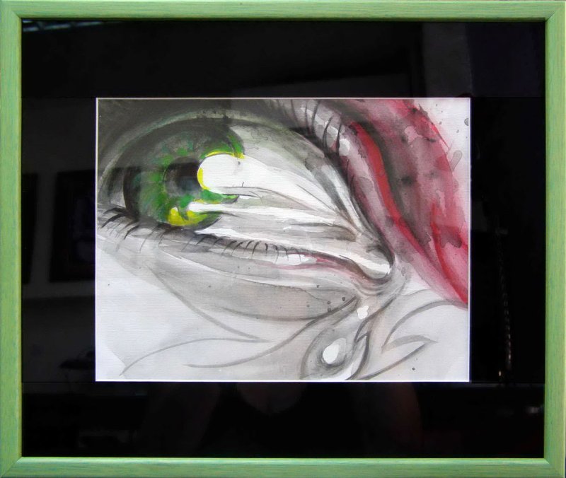 Tears in watercolor 2