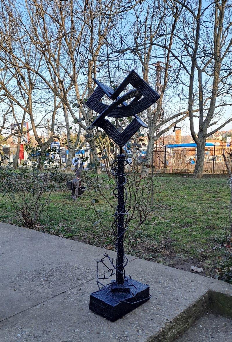 "BRAVURA", Skulptura Obradović Stefan