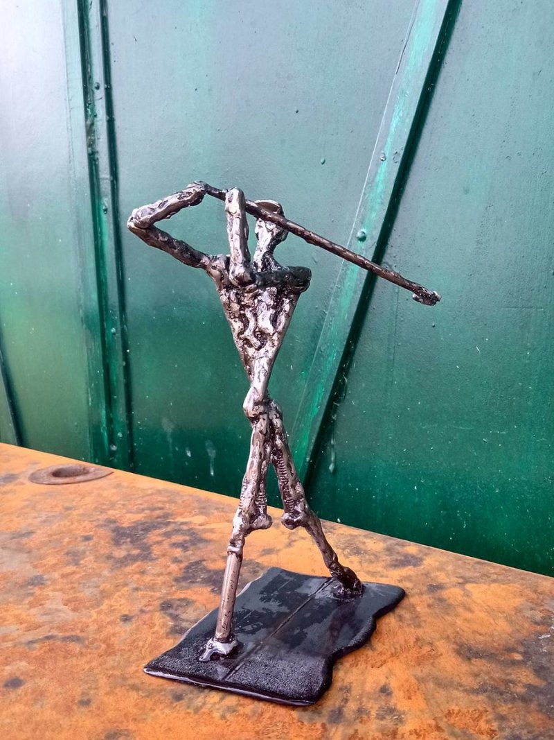 `Golfer`, Sculpture Obradović Stefan