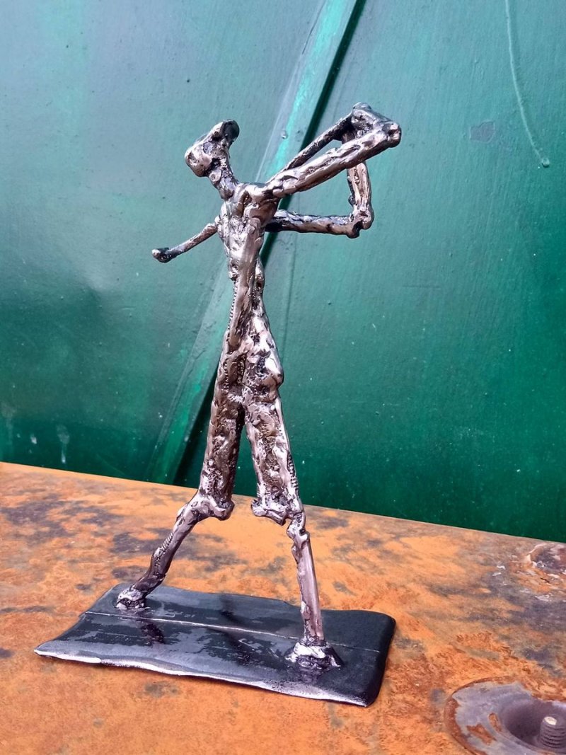 `Golfer`, Sculpture Obradović Stefan