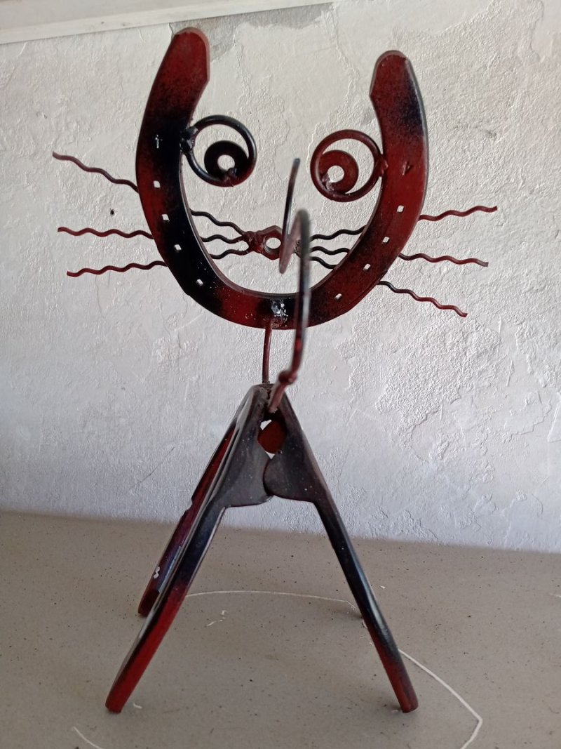 Velika mačka, Skulptura Obradović Stefan