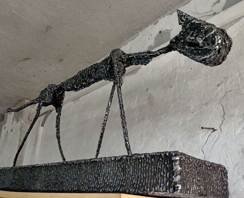A Cat, Sculpture Obradović Stefan