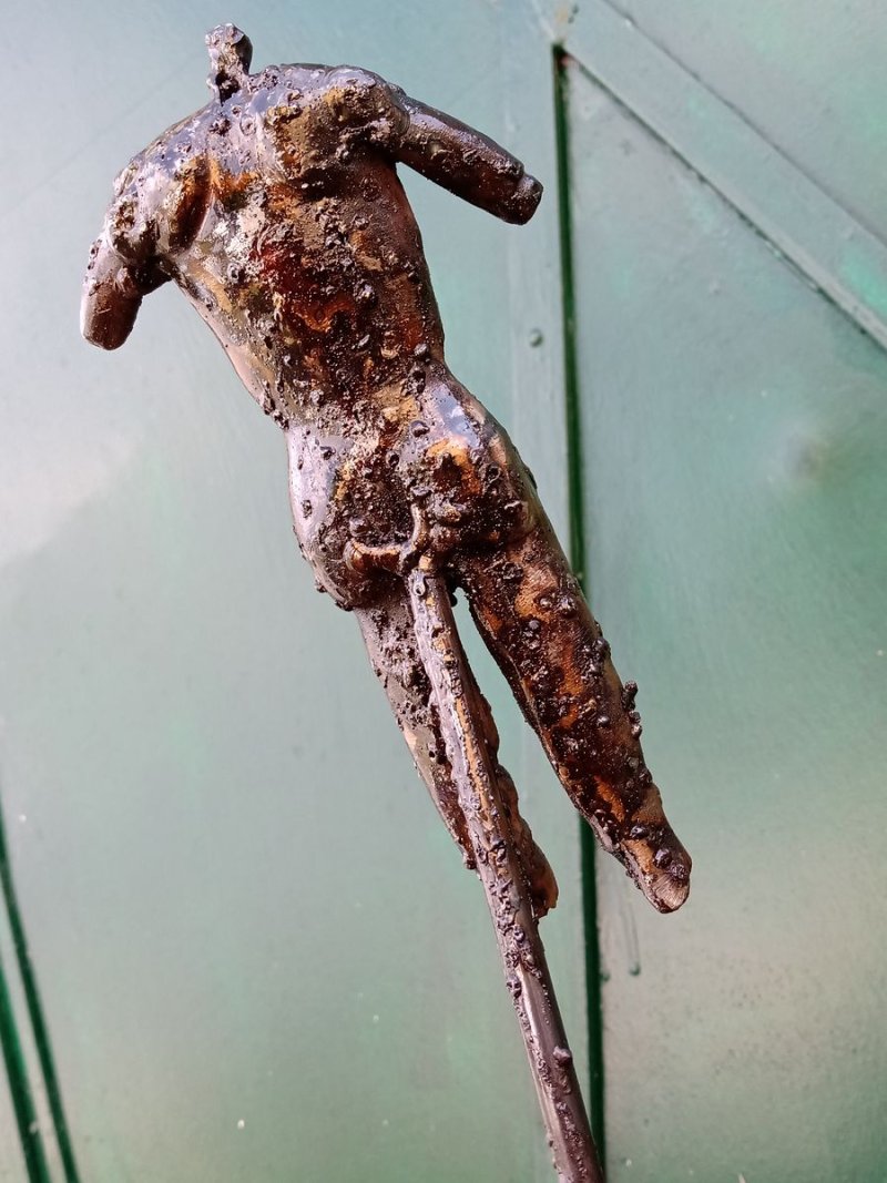 Colorless man, Sculpture Obradović Stefan