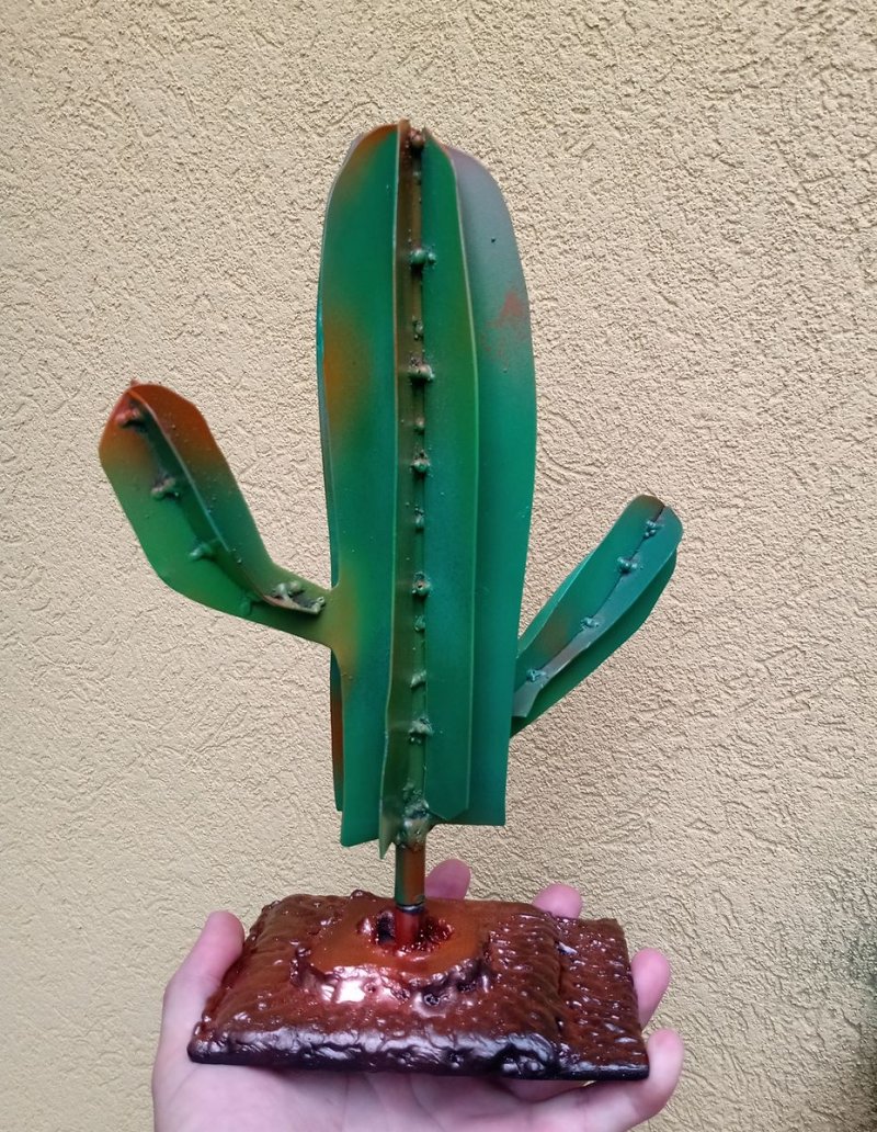 Cactus, Sculpture Obradović Stefan