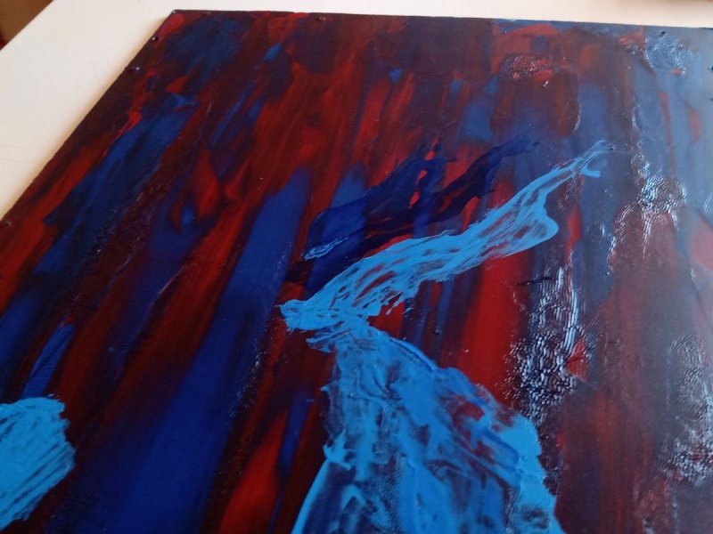 Guardian angel, Painting Obradović Stefan