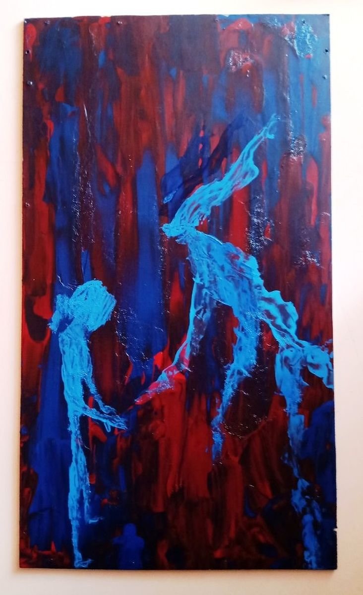 Guardian angel, Painting Obradović Stefan