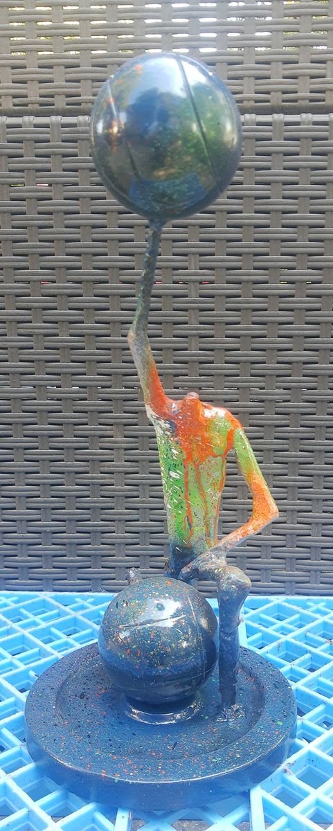 Atlas, Sculpture Obradović Stefan