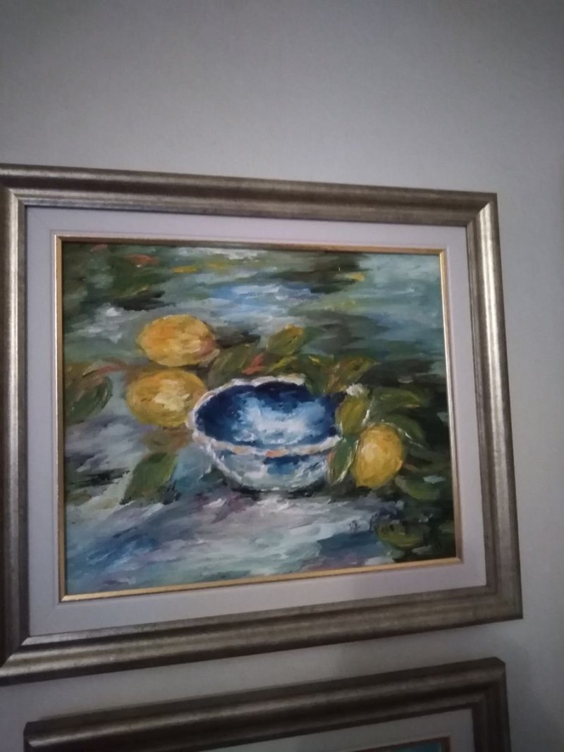 fruit bowl, Painting Trkulja Zorica