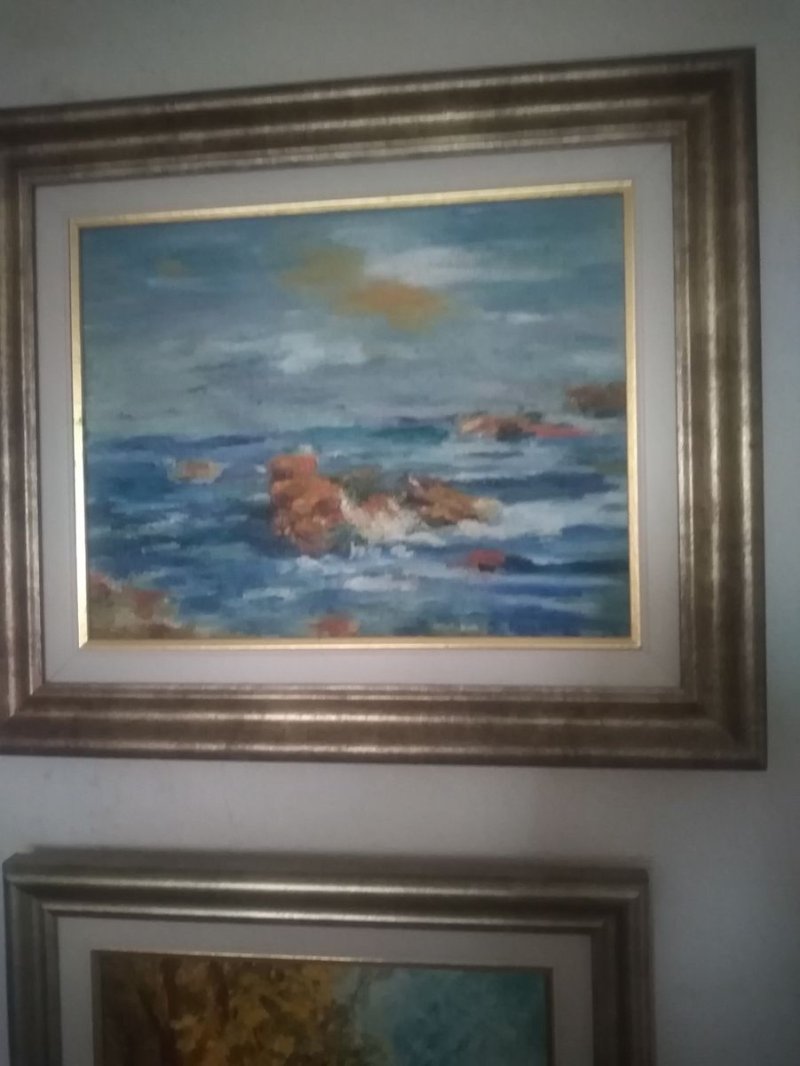 the sea, Painting Trkulja Zorica