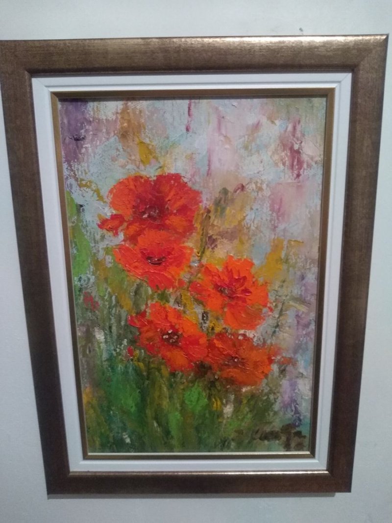 bulke in the field, Painting Trkulja Zorica