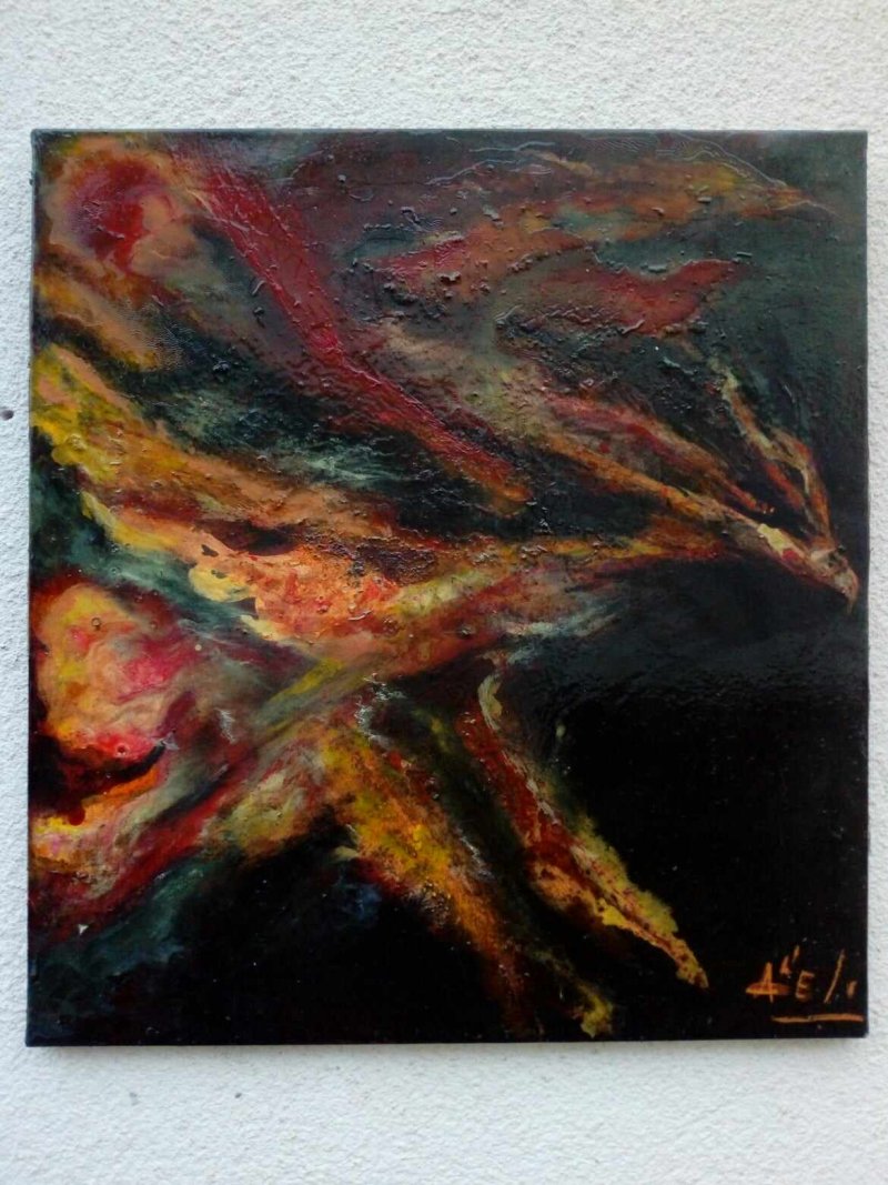 Phenix, Painting Aneli23 Art