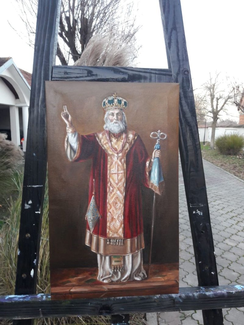 St Nikola, Painting Vujinovic Vesna