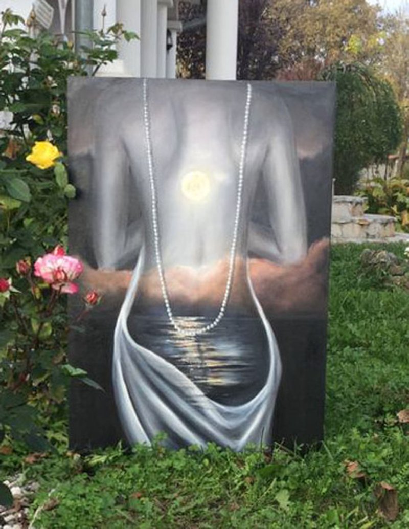 Girl, Painting Vujinovic Vesna