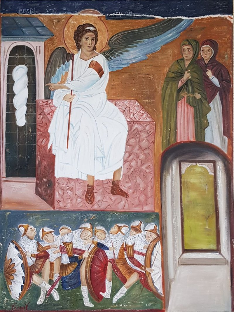 White Angel, Painting Vujinovic Vesna
