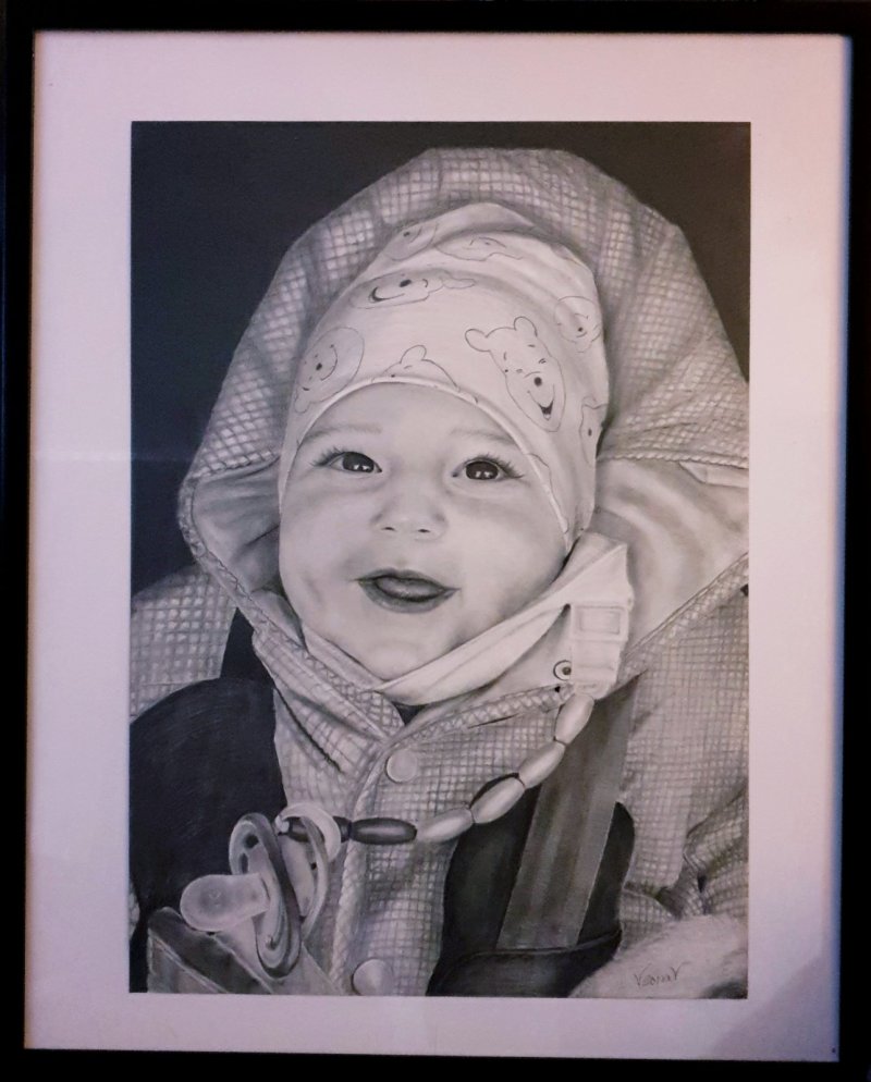 Pencil portrait