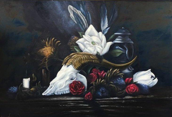Stil life, Painting Vujinovic Vesna