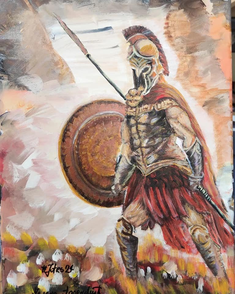 300 je dovoljno, Sparta, Slika Arsenović Jelena