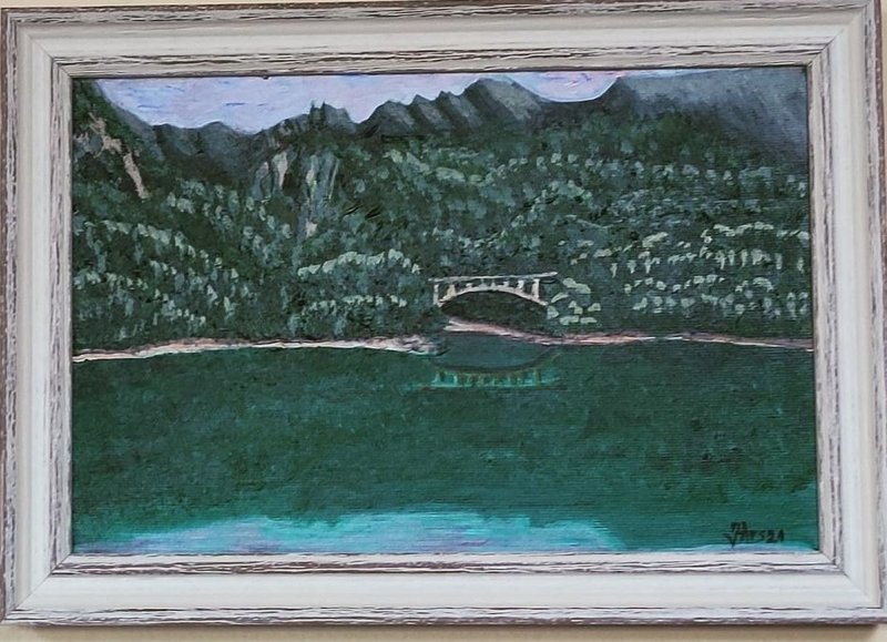 BridgeDrina, Painting Arsenović Jelena