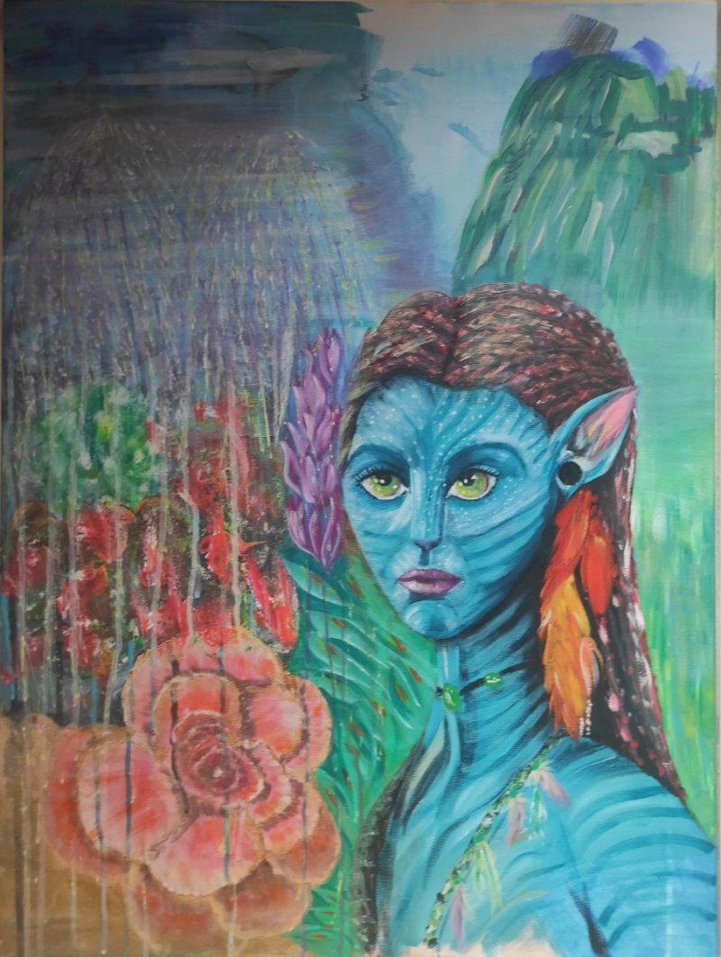 Inspired by Avatar, Painting Arsenović Jelena