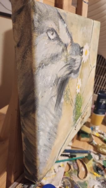 Wolf and Margareta, Painting Arsenović Jelena
