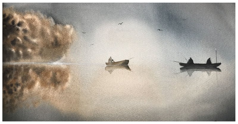 Colours of Fog, Painting Spasojevic Ognjen