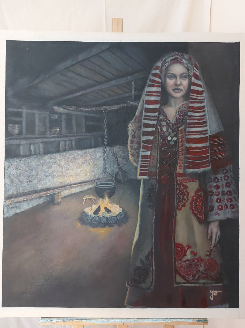 Pecanka, Slika Jelena Tankosic