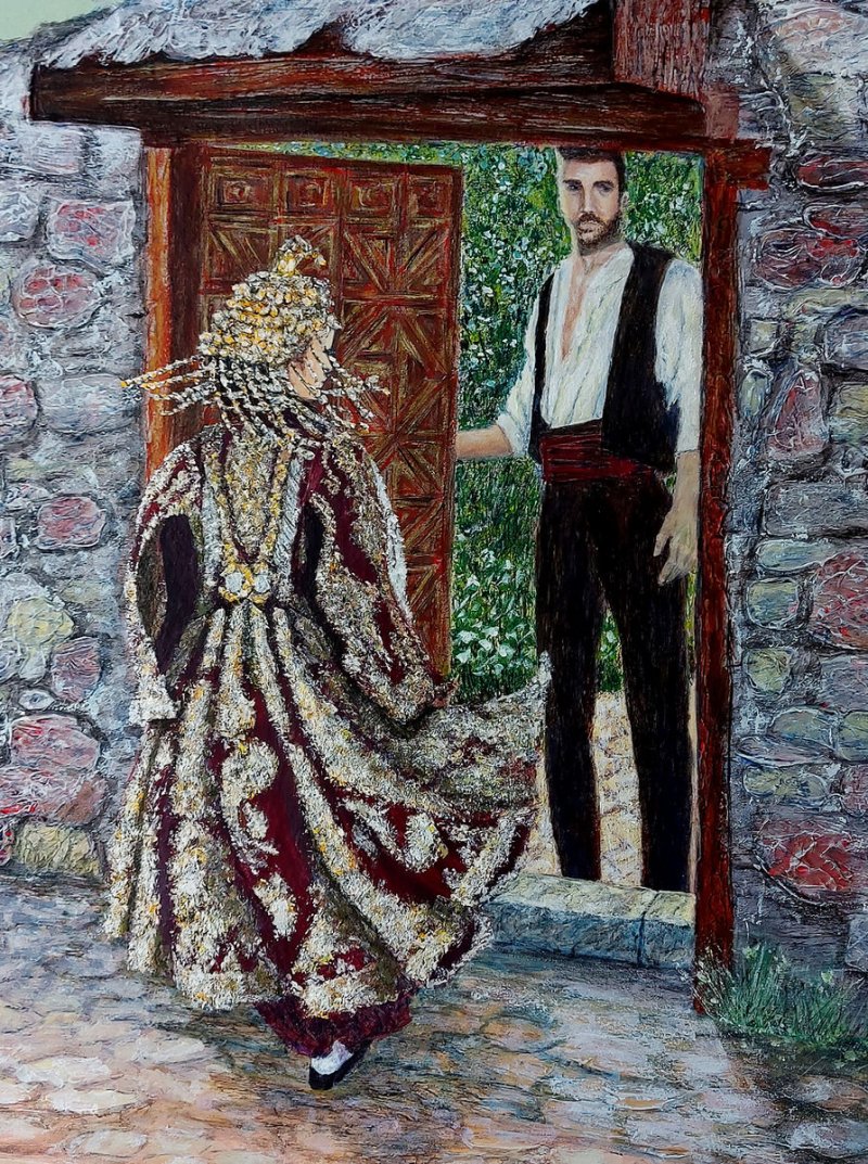 Rendezvous, Painting Jelena Tankosic